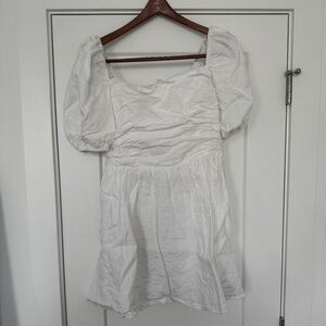 Reformation white dress